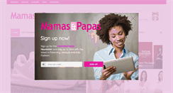 Desktop Screenshot of mamasnpapasmag.co.za